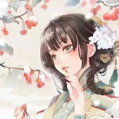古风动漫女头唯美手绘优质图片
