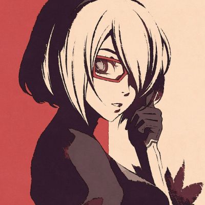 头像女生小众高级插画动漫复古图片