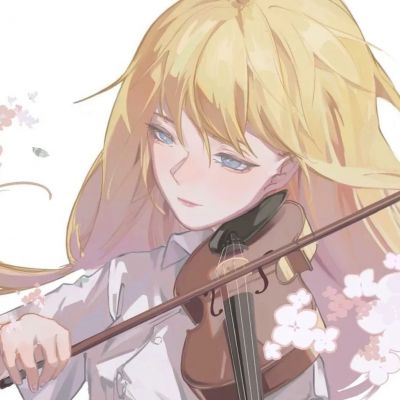 清新干净卡通女生头像动漫图片