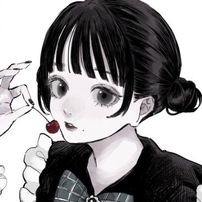 手绘女生小众头像高清动漫稀有图片