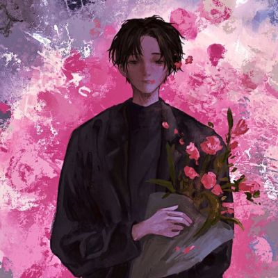 男生小众手绘氛围感高级文艺头像