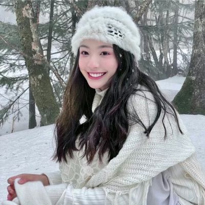 下雪高级女头像