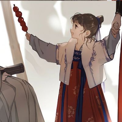 相濡以沫古风情侣头像