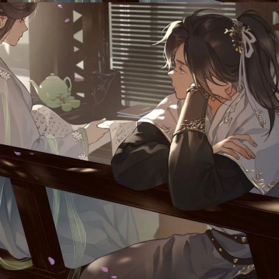 相濡以沫古风情侣头像