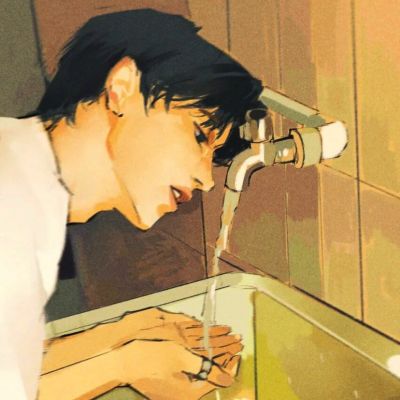 男生小众手绘氛围感高级文艺头像