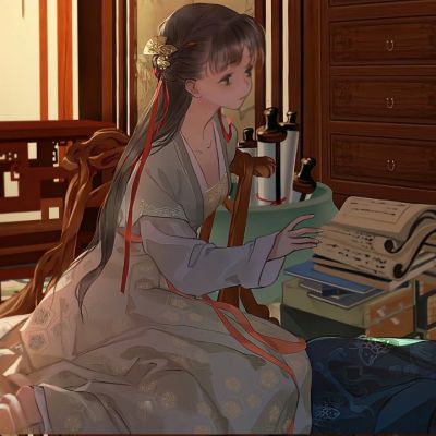 相濡以沫古风情侣头像