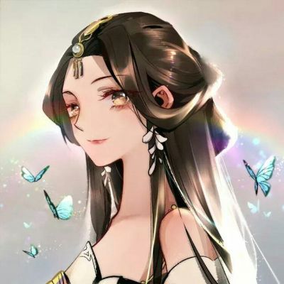 高清唯美手绘头像女生古风图片