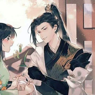 相濡以沫古风情侣头像