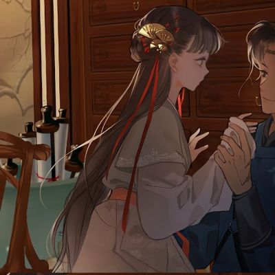 相濡以沫古风情侣头像