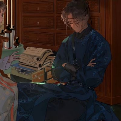 相濡以沫古风情侣头像