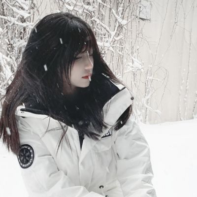 ins清新干净女头图片真人