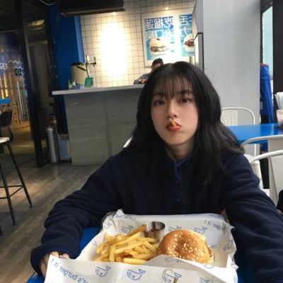 ins超火萌妹女头