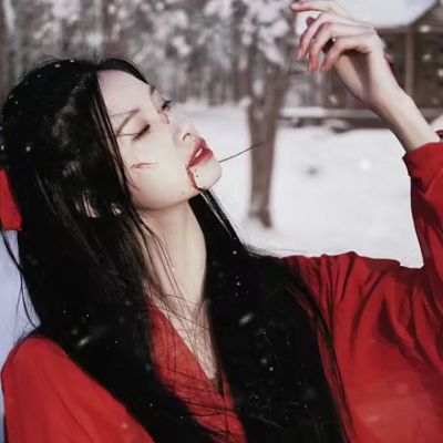 中国风汉服女头