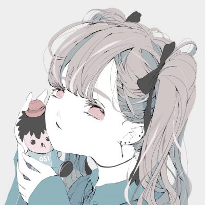 个性十足的闺蜜手绘头像
