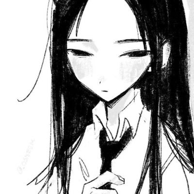 独特品味的微信个性漫画头像女