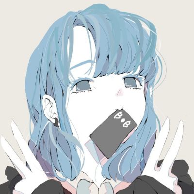 个性十足的闺蜜手绘头像