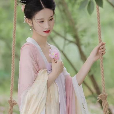 中国风汉服女头
