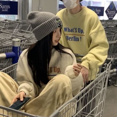 小众情头高级ins真人一对两张图片