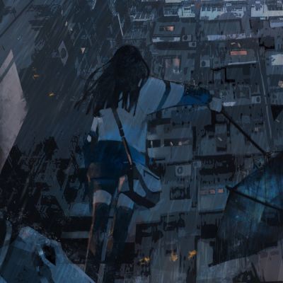 意境感强的女漫头像
