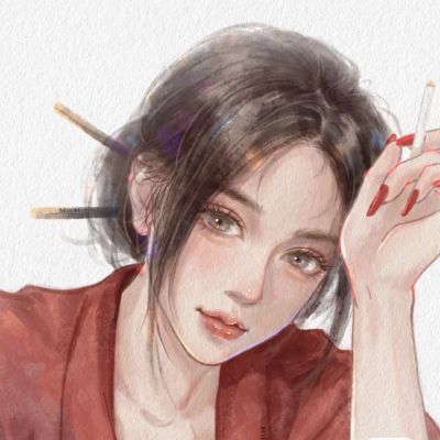 适合女生的插画头像