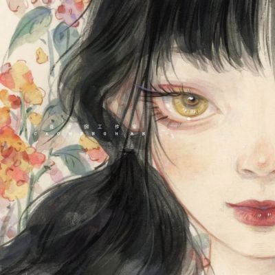 适合女生的插画头像