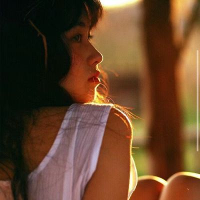 氛围感女头像真人