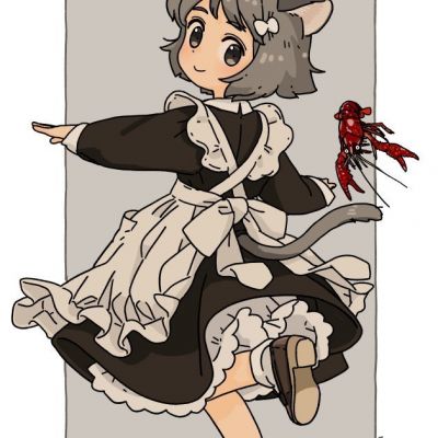 必藏猫女仆动漫头像