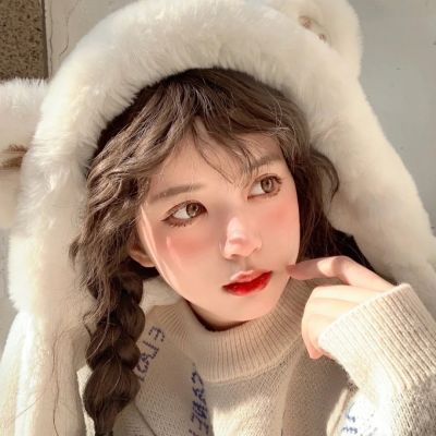 适配各种社交平台的真人女头像
