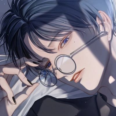 意境拉满气质型男手绘头像