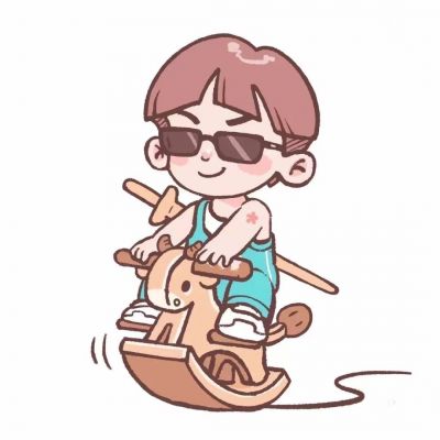 可爱情侣手绘头像