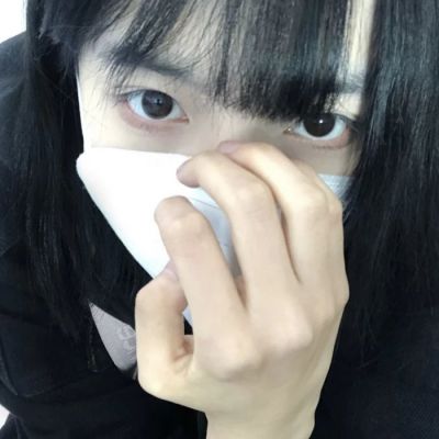 ins风超甜微信女头