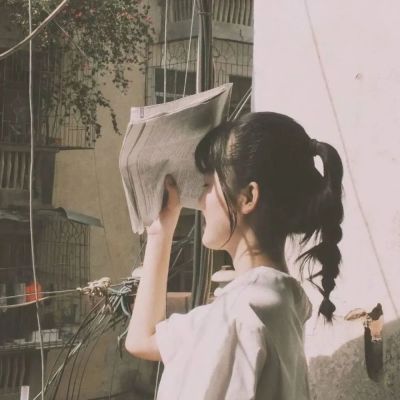 ins风日系滤镜女生头像