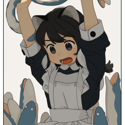 必藏猫女仆动漫头像