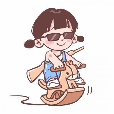 可爱情侣手绘头像