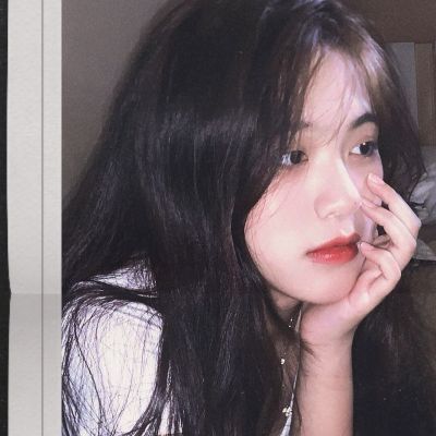 ins风超甜微信女头