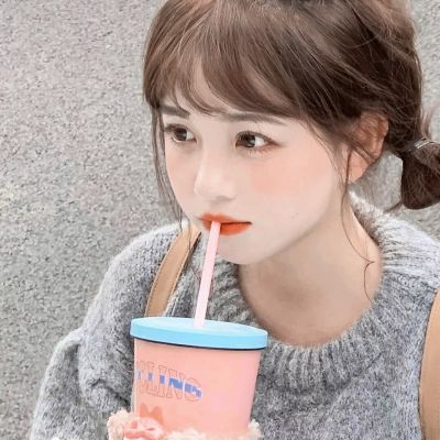 ins风超甜微信女头