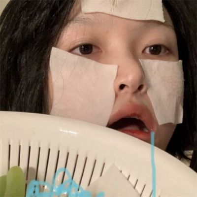 微信风格真人女头