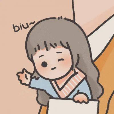 一男一女可爱情侣手绘头像