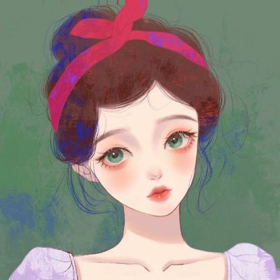 小众高级气质手绘女生头像