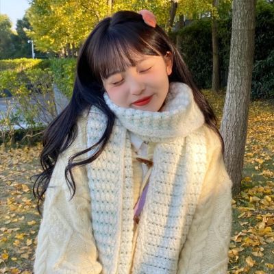 超有意境风的秋天女头