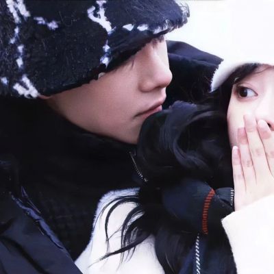 真人冬季氛围感情头