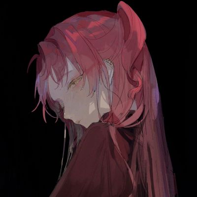 气质魅力手绘插画女头