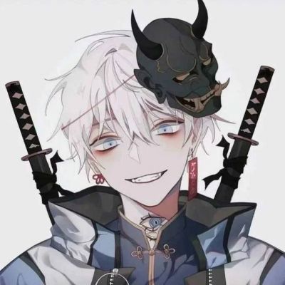 手绘古风仙气飘逸公子头像