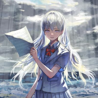 氛围感魅力手绘动漫女头