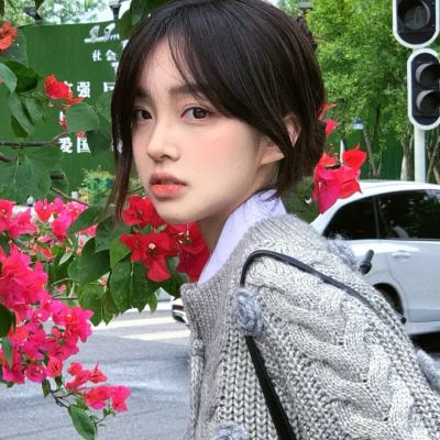 意境十足的真人女头