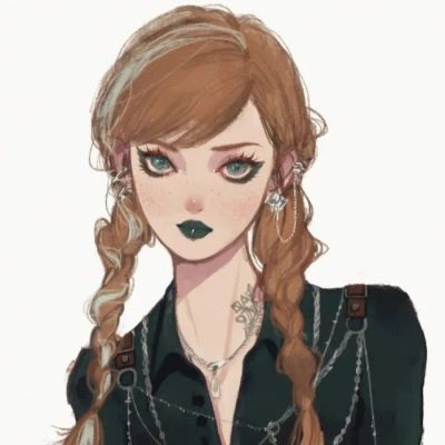 迪士尼公主系列手绘头像