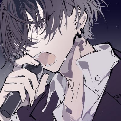 意境感拉满的手绘动漫男头