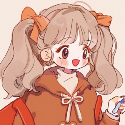 可爱软萌风高清动漫闺蜜头像一对两张