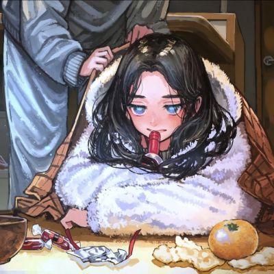 氛围感魅力手绘动漫女头