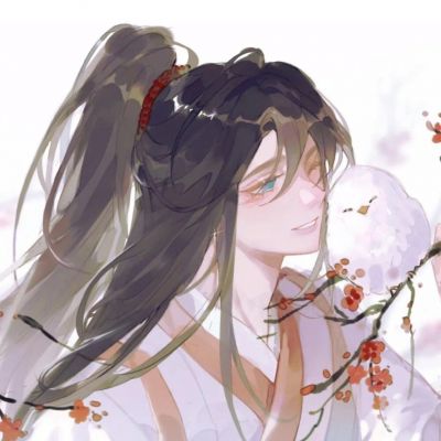 手绘古风仙气飘逸公子头像